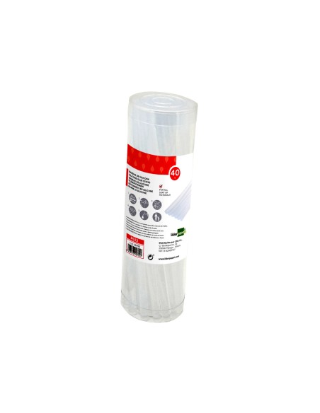Barra termofusible liderpapel de 7 mm de diametro x 200 mm de alto bote de 40 unidades Barra termofusible liderpapel de 7 mm de diametro x 200 mm de alto bote de 40 unidades