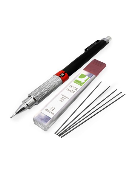 Minas q connect grafito 05 mm hb estuche de 12 minas Minas q connect grafito 05 mm hb estuche de 12 minas