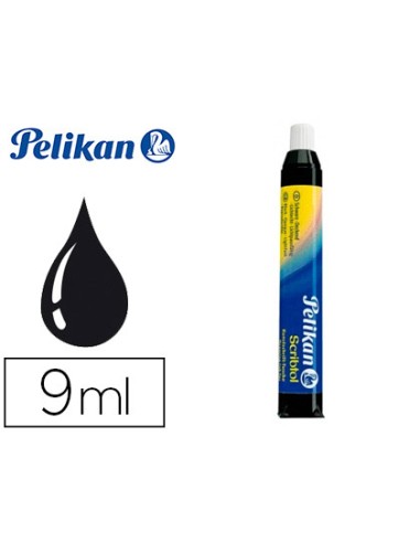 Tinta china pelikan negra cargador 9 ml