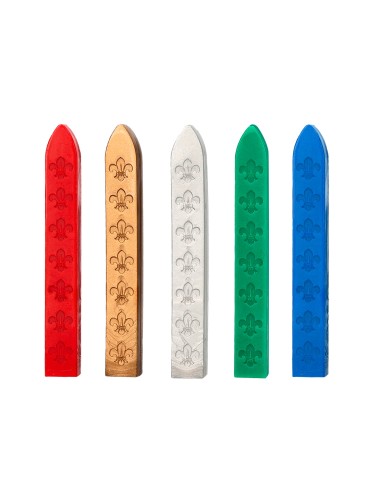 Lacre liderpapel con sello de carta juego de 10 barras colores surtidos