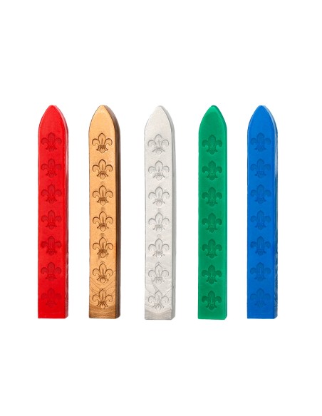 Lacre liderpapel con sello de carta juego de 10 barras colores surtidos