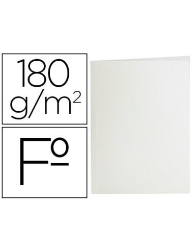 Subcarpeta liderpapel folio blanco 180g m2