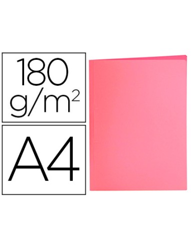 Subcarpeta liderpapel a4 rosa pastel 180g m2