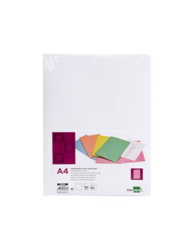 Subcarpeta liderpapel a4 blanco 180g m2