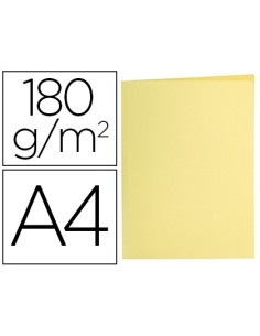 Subcarpeta liderpapel a4 amarillo pastel 180g m2