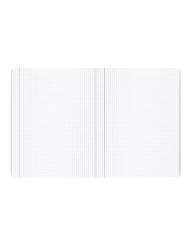 Libreta liderpapel smart a4 tapa blanda 80 hojas 60g m2 cuadro 5 mm con margen colores surtidos