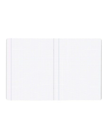 Libreta liderpapel smart a4 tapa blanda 80 hojas 60g m2 cuadro 5 mm con margen colores surtidos