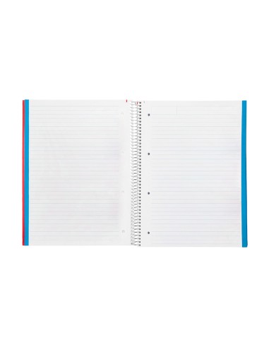 Cuaderno espiral liderpapel a4 micro jolly multidisciplina tapa forrada 140h 75gr 28h 5mm 112h hrtal
