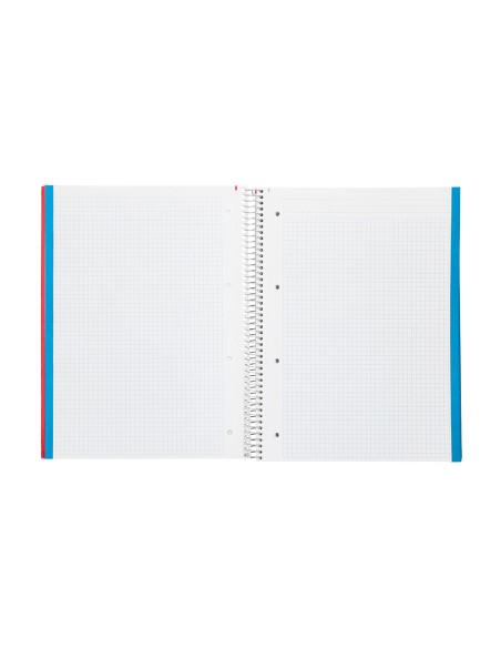 Cuaderno espiral liderpapel a4 micro jolly multidisciplina tapa forrada 140h 75gr 28h 5mm 112h hrtal