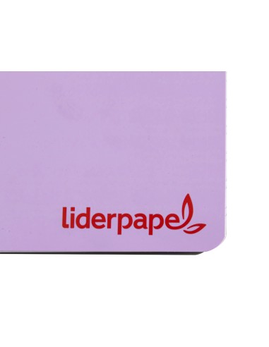 Cuaderno espiral liderpapel a5 wonder tapa plastico 80h 90g cuadro 4mm con margen colores surtidos