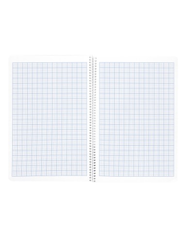 Cuaderno espiral liderpapel a4 wonder tapa plastico 80h 90gr rayado n46 colores surtidos