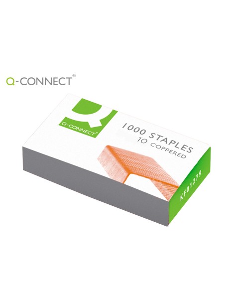 Grapas q connect nº10 galvanizadas caja de 1000 unidades