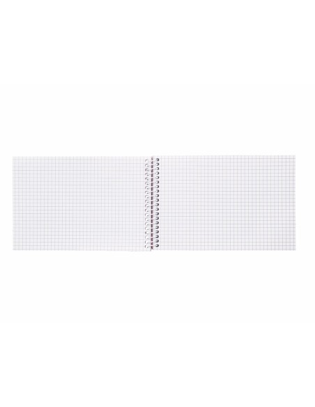 Cuaderno espiral liderpapel bolsillo dieciseiavo apaisado witty tapa dura dura 80h 60 grcuadro 4 mm colores stdos Cuaderno espiral liderpapel bolsillo dieciseiavo apaisado witty tapa dura dura 80h 60 grcuadro 4 mm colores stdos