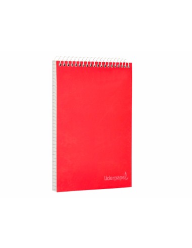 Cuaderno espiral liderpapel bolsillo dieciseiavo apaisado witty tapa dura dura 80h 60 grcuadro 4 mm colores stdos