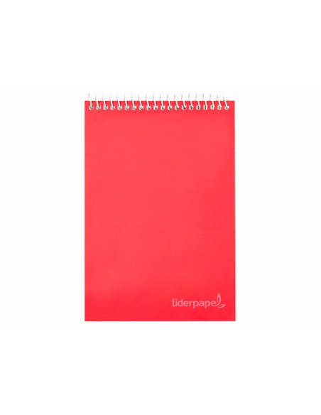 Cuaderno espiral liderpapel bolsillo doceavo apaisado witty tapa dura 80h 75gr cuadro 4 mm colores surtidos Cuaderno espiral liderpapel bolsillo doceavo apaisado witty tapa dura 80h 75gr cuadro 4 mm colores surtidos