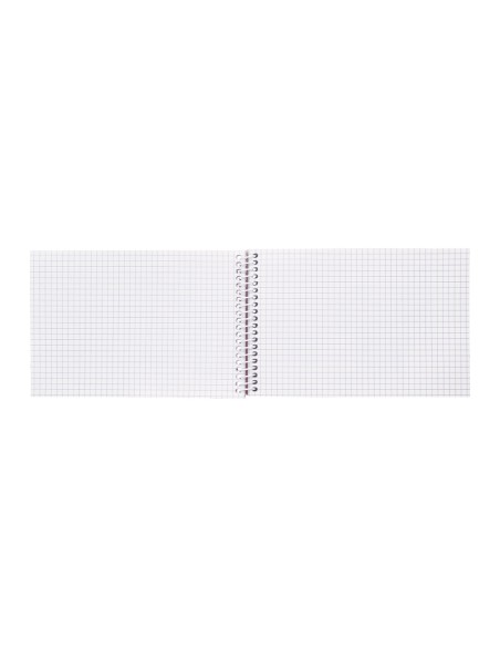 Cuaderno espiral liderpapel bolsillo octavo apaisado witty tapadura 80h 75gr cuadro 4 mm colores surtidos Cuaderno espiral liderpapel bolsillo octavo apaisado witty tapadura 80h 75gr cuadro 4 mm colores surtidos