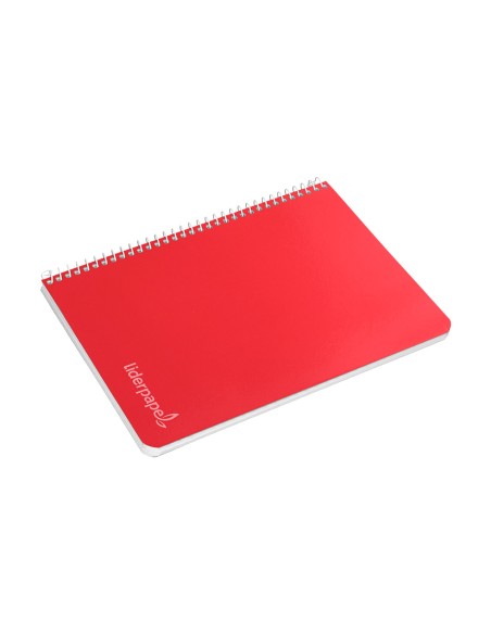 Cuaderno espiral liderpapel cuarto witty tapa dura 80h 75gr rayado montessori 35 mm colores surtidos