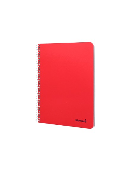 Cuaderno espiral liderpapel cuarto witty tapa dura 80h 75gr rayado nº 46 colores surtidos