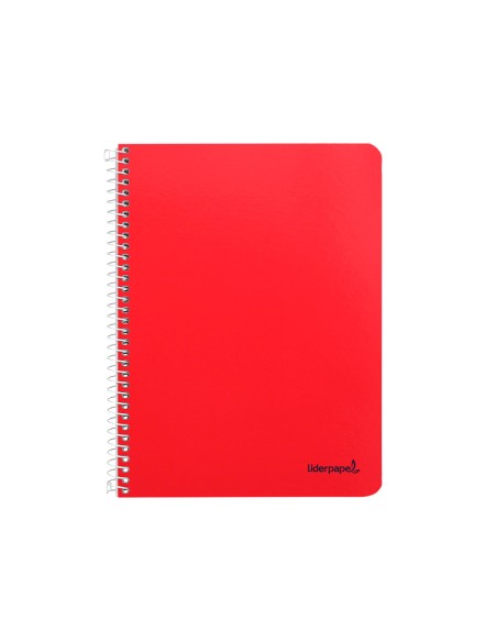 Cuaderno espiral liderpapel cuarto witty tapa dura 80h 75gr rayado nº 46 colores surtidos