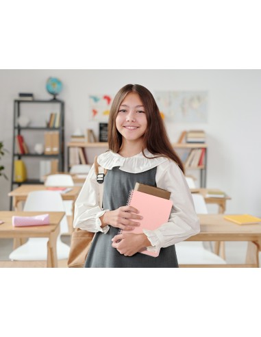 Cuaderno espiral liderpapel cuarto witty tapa dura 80h 75gr rayado horizontal 8mm con margen colores surtidos