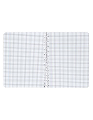 Cuaderno espiral liderpapel cuarto witty tapa dura 80h 75gr cuadro 3mm con margen colores surtidos