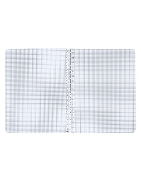 Cuaderno espiral liderpapel cuarto smart tapa blanda 80h 60gr milimetrado 2mm colores surtidos