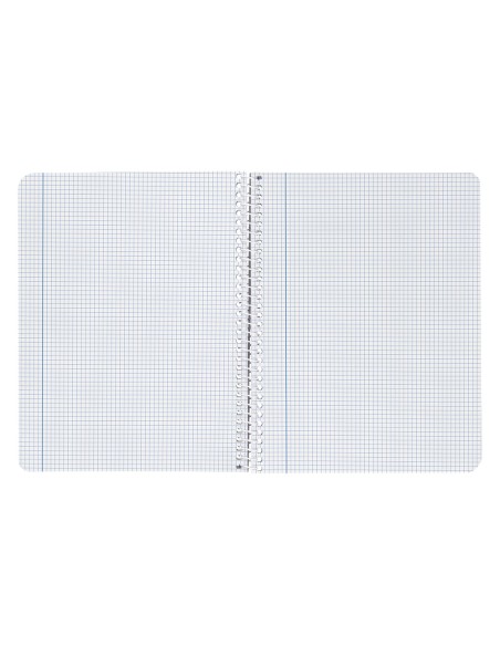 Cuaderno espiral liderpapel cuarto smart tapa blanda 80h 60gr 3mm con margen colores surtidos