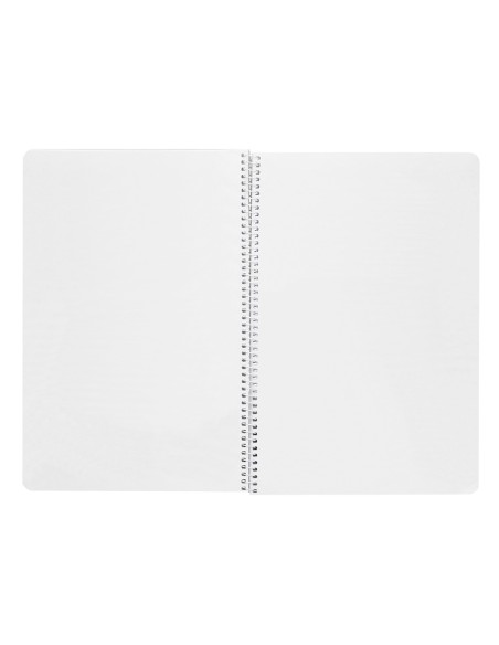 Cuaderno espiral liderpapel folio smart tapa blanda 80h 60gr liso sin margen colores surtidos