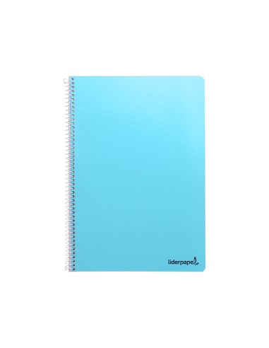 Cuaderno espiral liderpapel folio smart tapa blanda 80h 60gr milimetrado 2mm colores surtidos