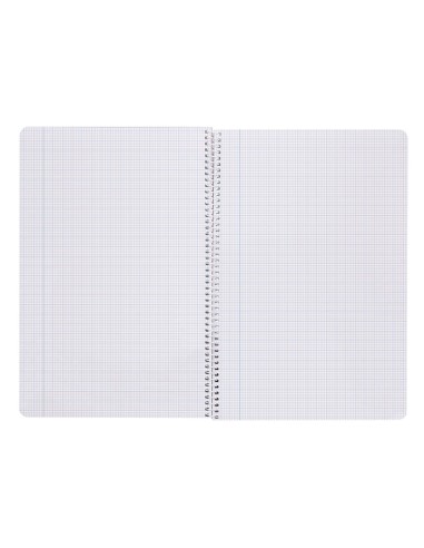 Cuaderno espiral liderpapel folio witty tapa dura 80h 75gr milimetrado 2mm colores surtidos