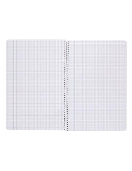 Cuaderno espiral liderpapel folio witty tapa dura 80h 75gr milimetrado 2mm colores surtidos
