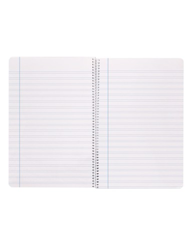 Cuaderno espiral liderpapel folio witty tapa dura 80h 75gr pauta 35mm con margen colores surtidos