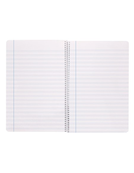 Cuaderno espiral liderpapel folio witty tapa dura 80h 75gr pauta 35mm con margen colores surtidos