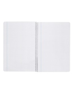 Cuaderno espiral liderpapel folio witty tapa dura 80h 75gr cuadro 5mm con margen colores surtidos