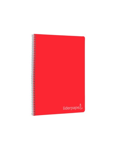 Cuaderno espiral liderpapel folio witty tapa dura 80h 75gr cuadro 4mm con margen colores surtidos