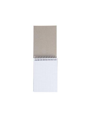 Cuaderno espiral liderpapel bolsillo dieciseavo apaisado smart tapa blanda 80h 60gr cuadro 4mm colores surtidos