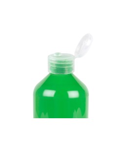 Pintura dedos liderpapel botella de 500 ml verde