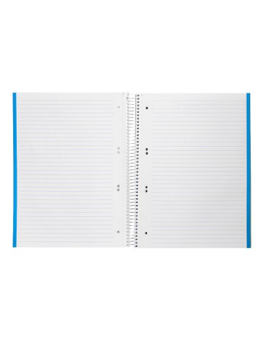 Cuaderno espiral liderpapel a5 micro jolly tapa forrada 140h 75 gr horizontal 5 bandas6 taladros colores surtidos
