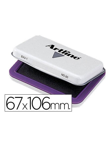 Tampon artline nº1 violeta 67x106 mm