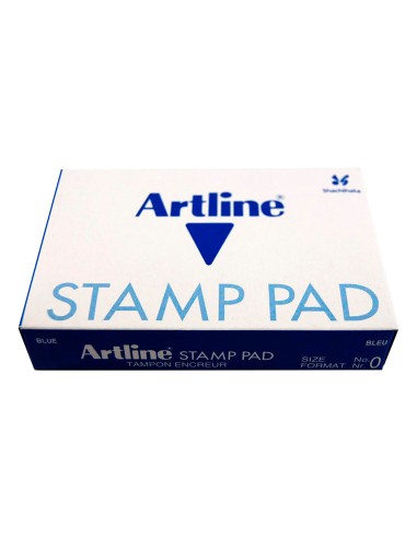 Tampon artline nº1 azul 67x106 mm