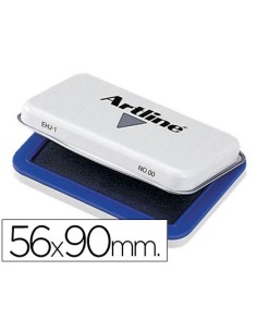Tampon artline nº0 azul 56x90 mm