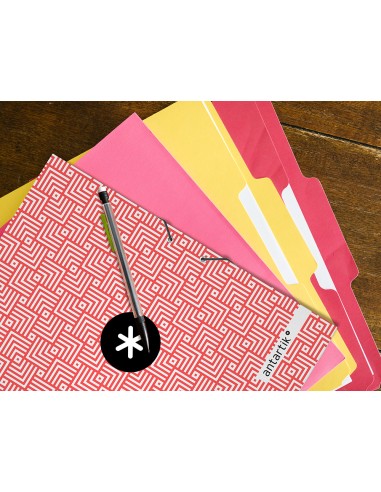 Carpeta liderpapel antartik gomas a4 3 solapas carton forrado trending colores surtidos