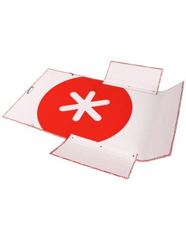 Carpeta liderpapel antartik gomas a4 3 solapas carton forrado trending colores surtidos