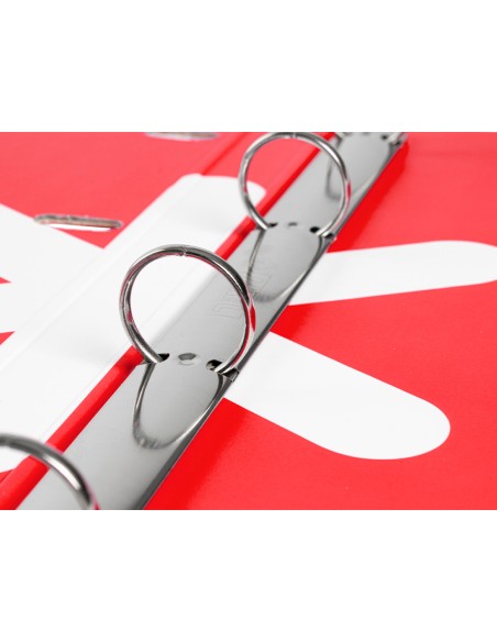 Carpeta liderpapel antartik con recambio a4 cuadro 5 mm forrada 4 anillas 25 mm trending topic colores