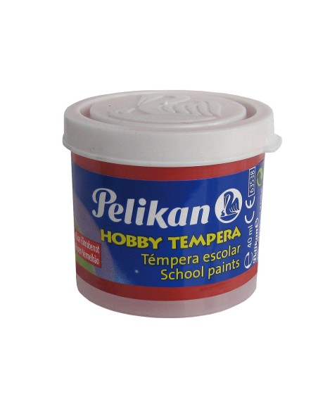 Tempera hobby 40 cc bermellon n58