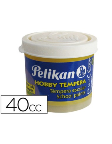 Tempera hobby 40 cc amarillo n59a