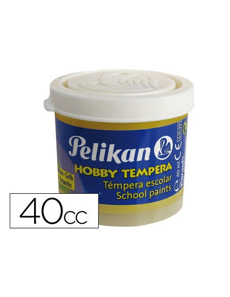 Tempera hobby 40 cc amarillo n59a