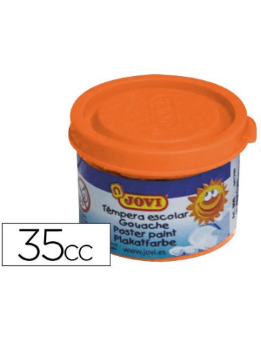 Tempera jovi 35 ml naranja