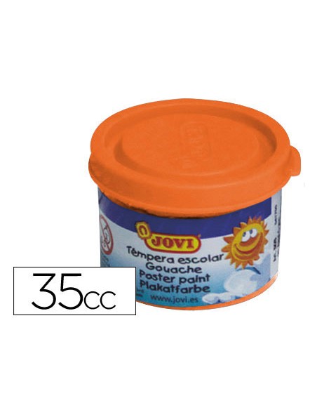 Tempera jovi 35 ml naranja