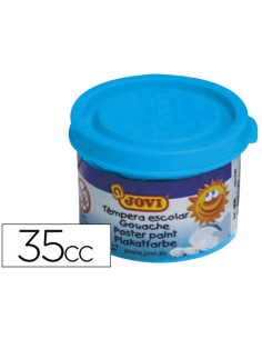 Tempera jovi 35 ml azul cyan